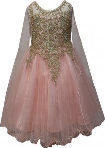 GIRLS DRESSY DRESS (0515748) BLUSH